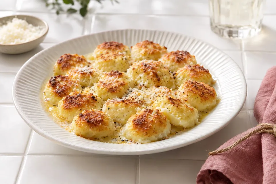 Roman Semolina Gnocchi