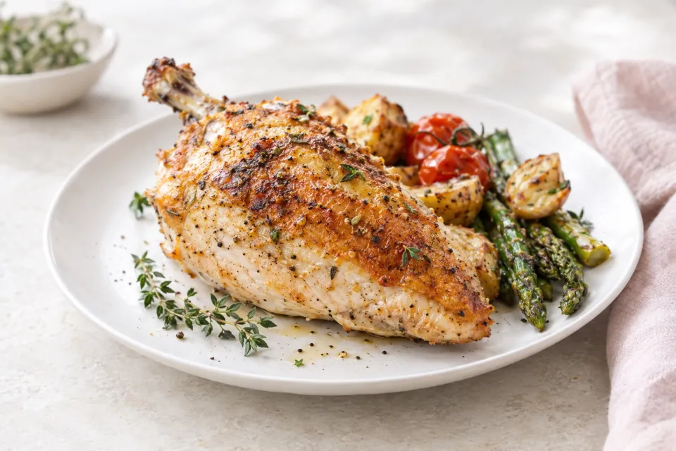 Roasted Bone-in Chicken Breast
