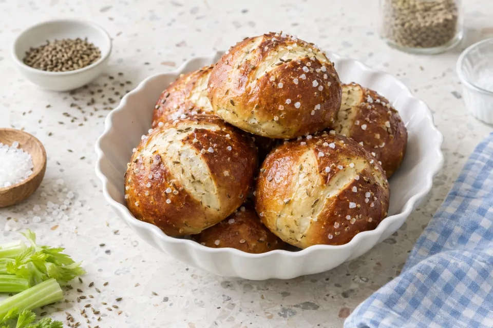 Pretzel Rolls