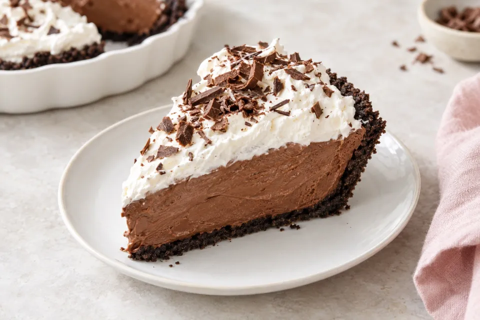 French Silk Chocolate Pie
