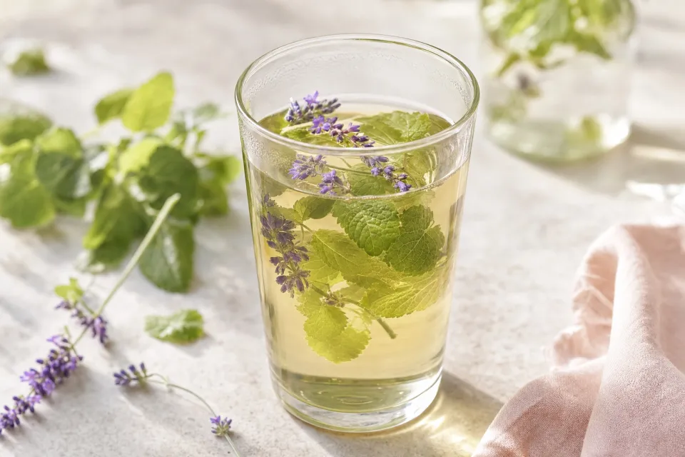 Lemon Balm Lavender Tisane