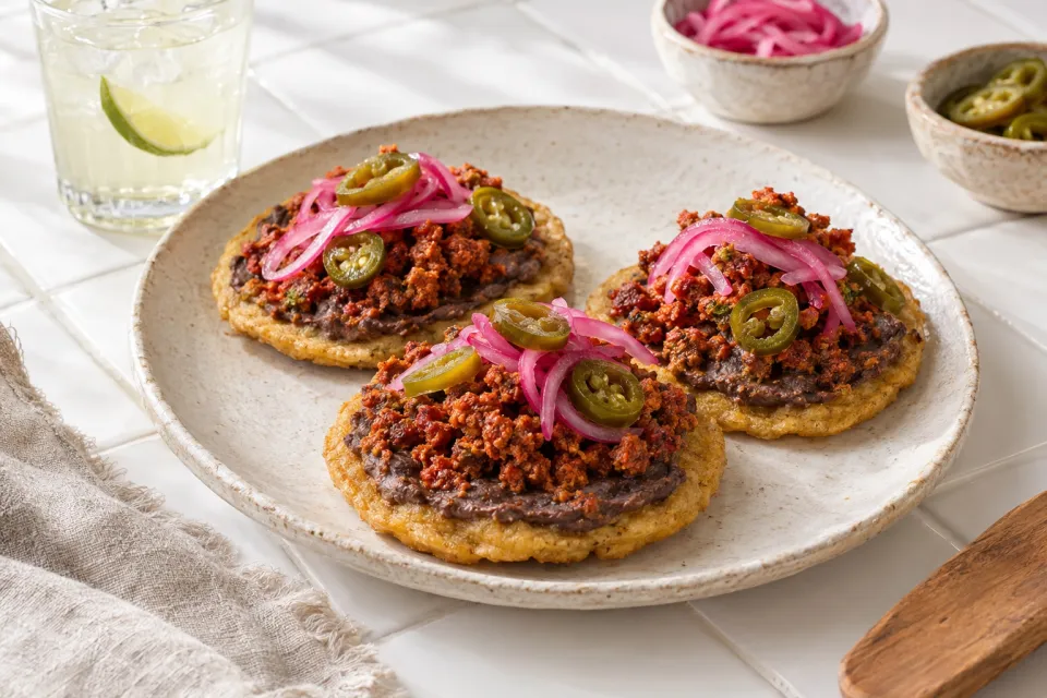 Panuchos Yucatecos Con Chorizo