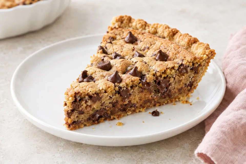 Chocolate Chip Cookie Pie