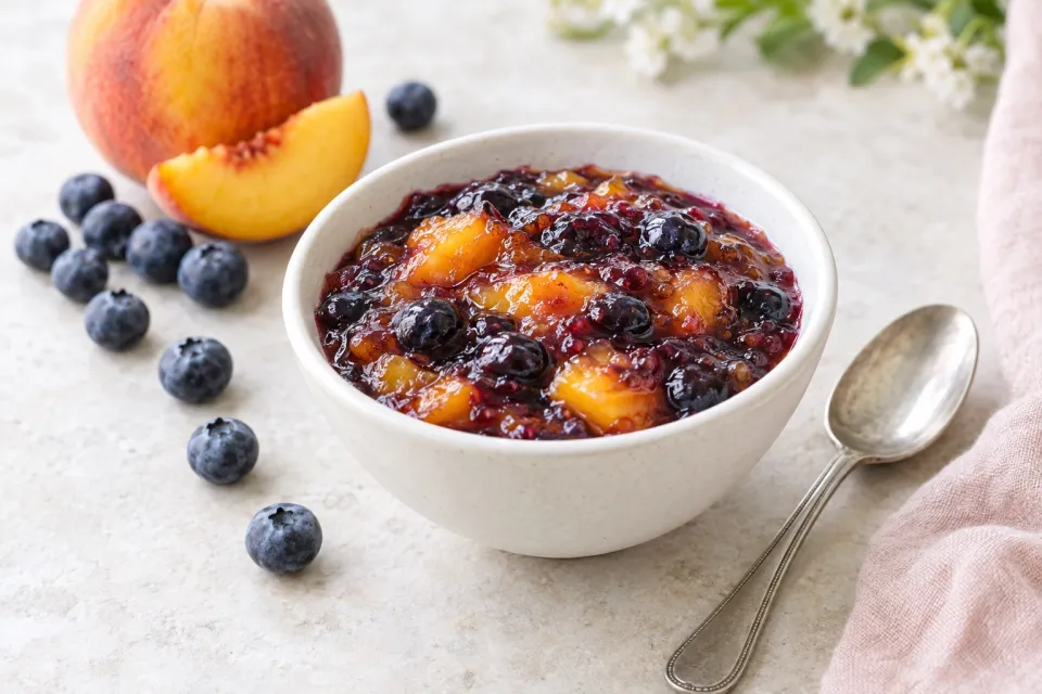 Blueberry Peach Jam