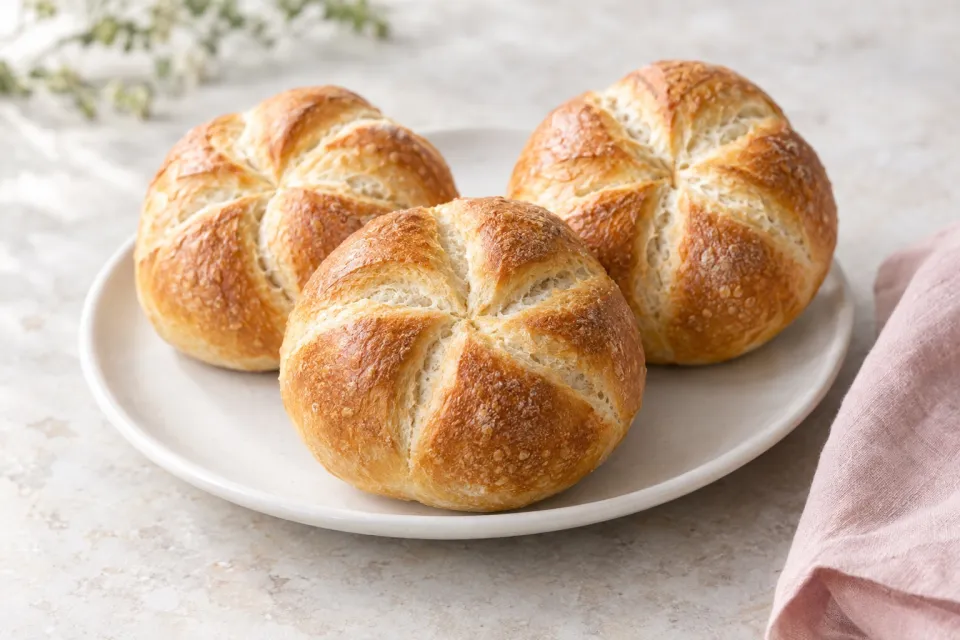 The Fundamental Techniques of Classic Bread Baking's Kaiser Rolls