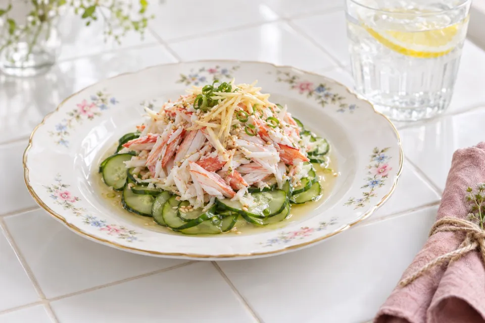 Vinegared Crab Salad