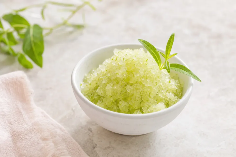 Lemon Verbena Granita