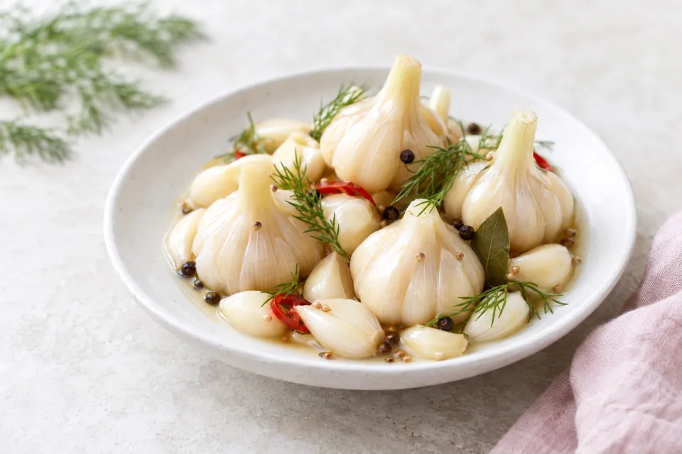 Pickled Garlic