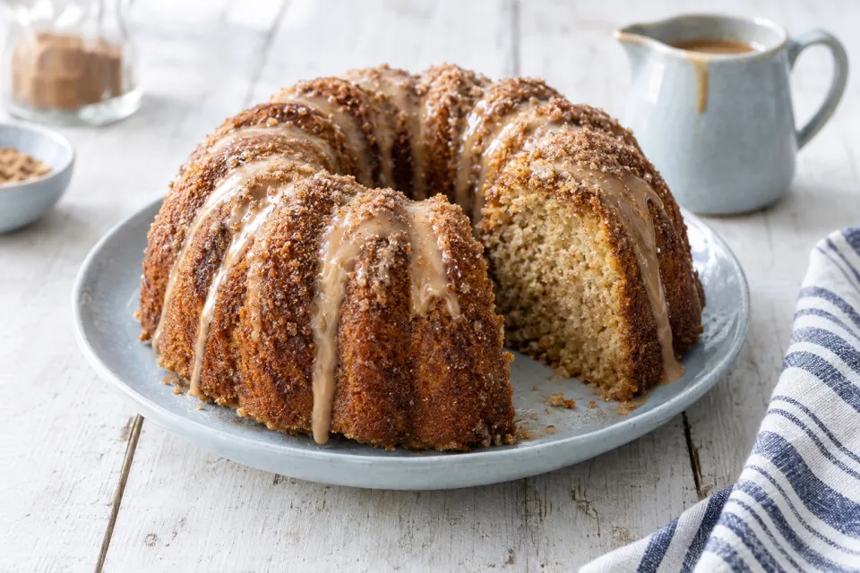 Coffee & Donuts Cake