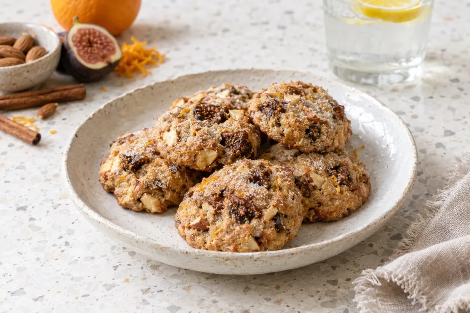 Fig and Almond Cookies