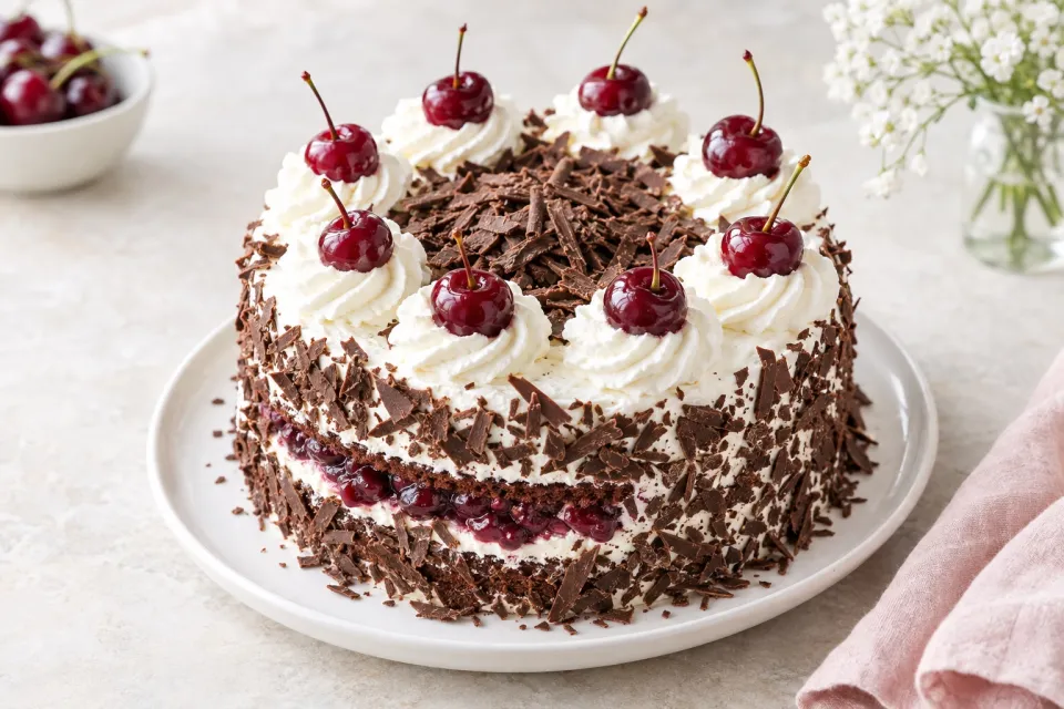 Easy Black Forest Cake