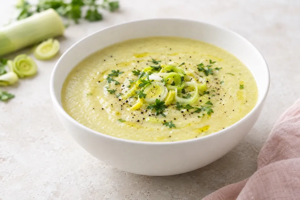 Mashed Potato Leek Soup