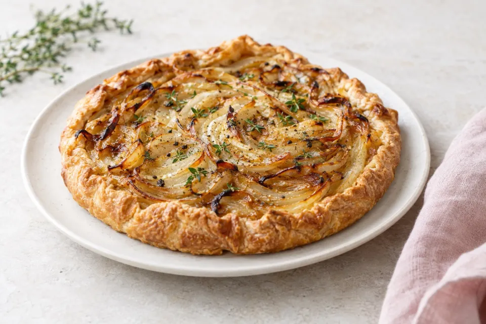 Rustic Onion Tart