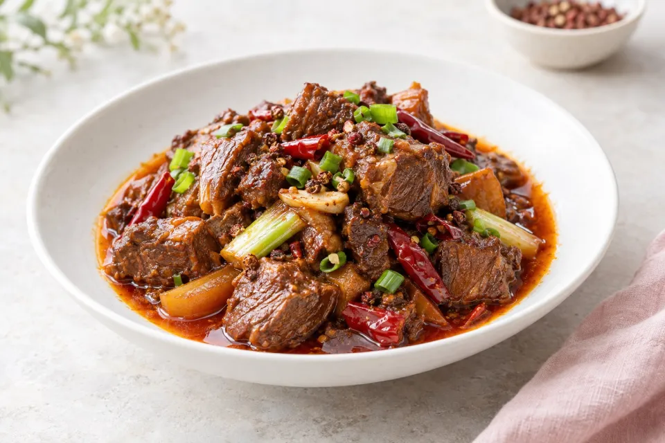 Sichuan Red-Braised Beef