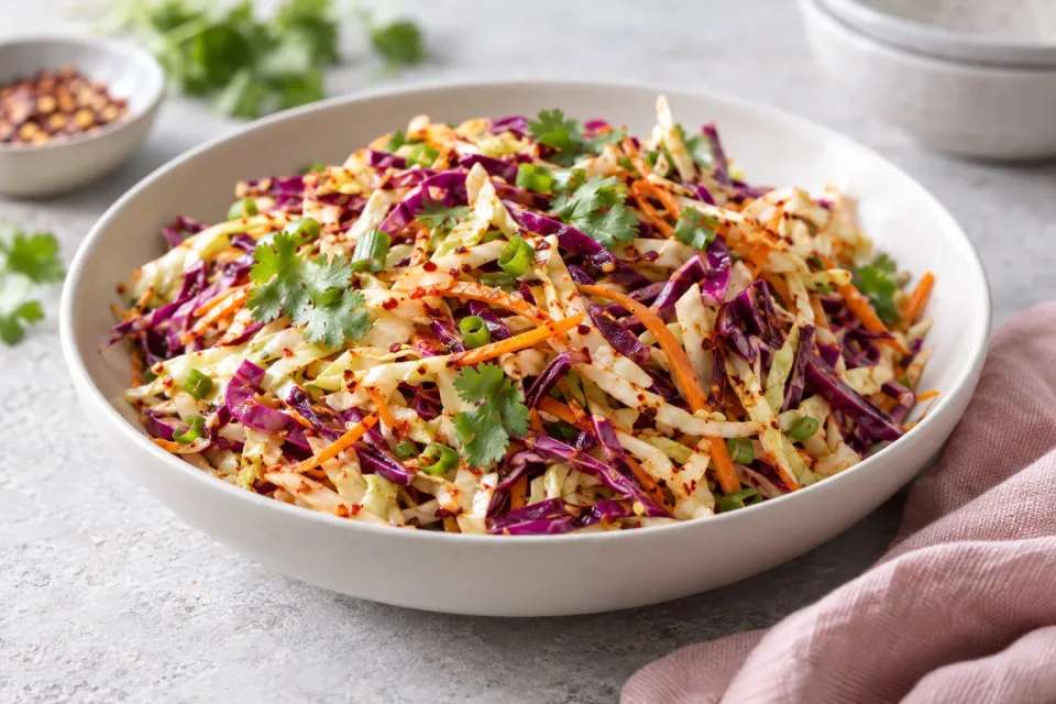 Spicy Cabbage Slaw