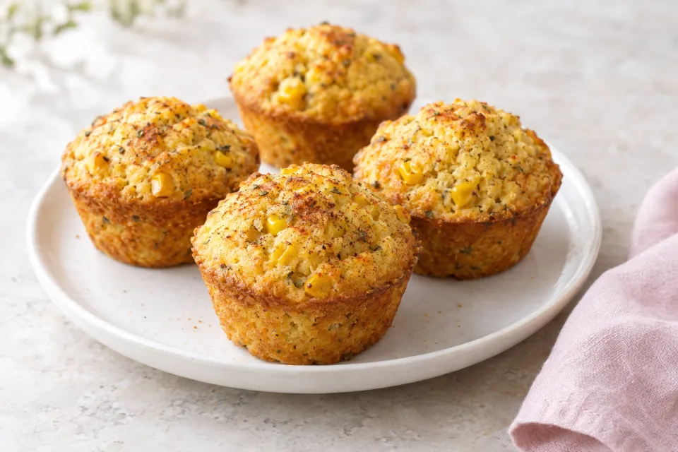 Old Bay Corn Muffins