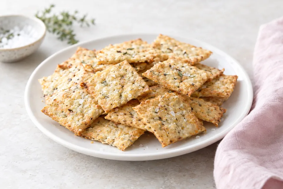 Gluten-Free Easy Homemade Crackers