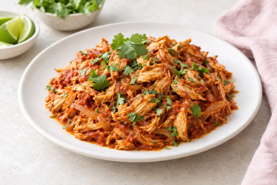 Easy One-Pot Chicken Tinga