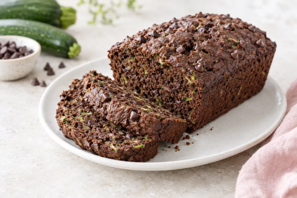 Gluten-Free Vegan Chocolate Zucchini Bread