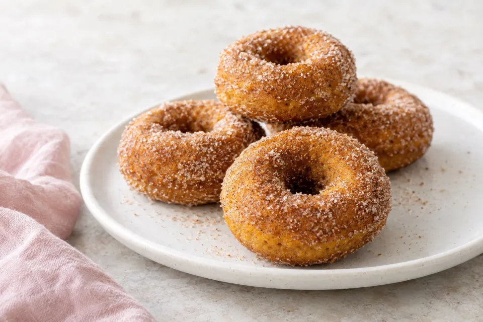 Spiced Squash Doughnuts