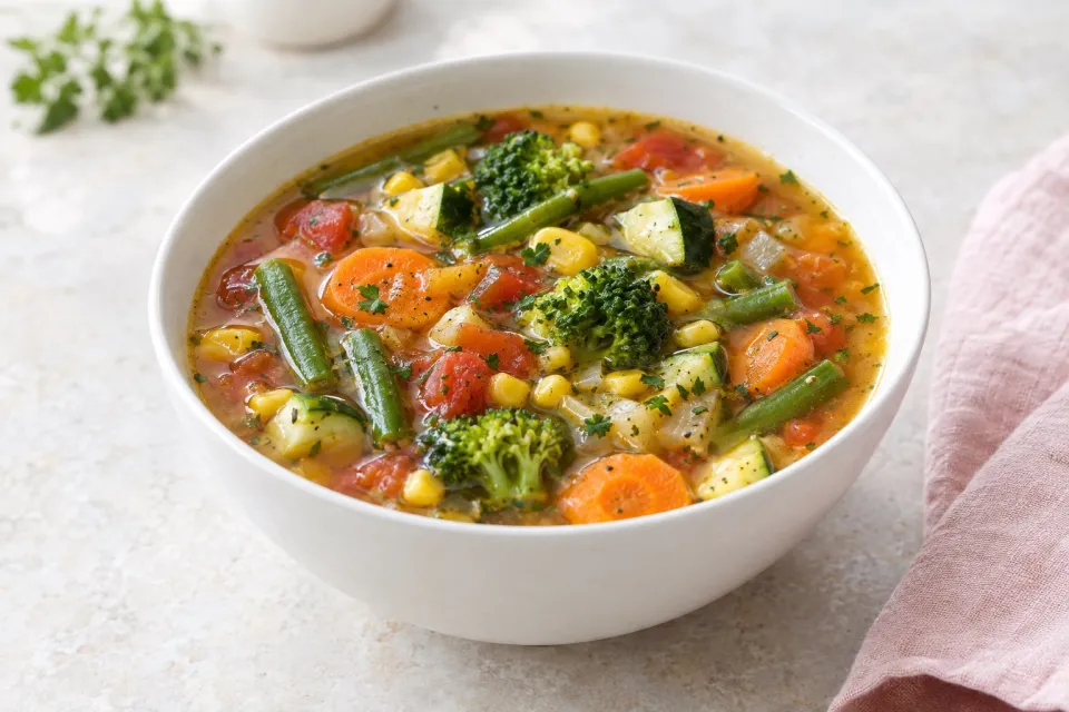 Six Vegetable Soup