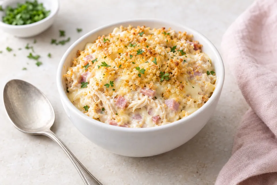 Slow-Cooker Chicken Cordon Bleu Dip