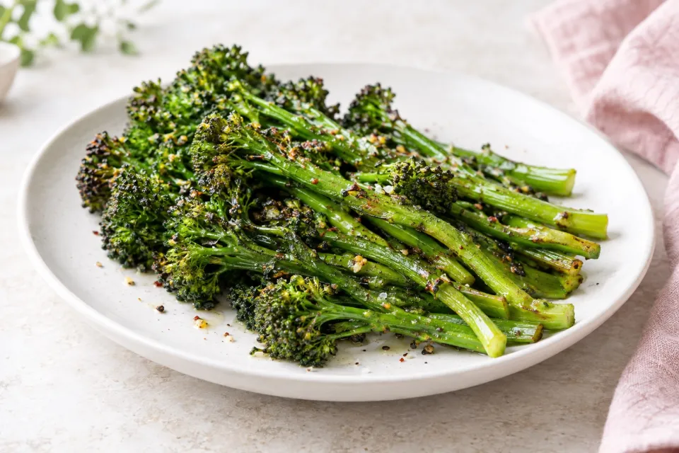 Oven Roasted Broccolini