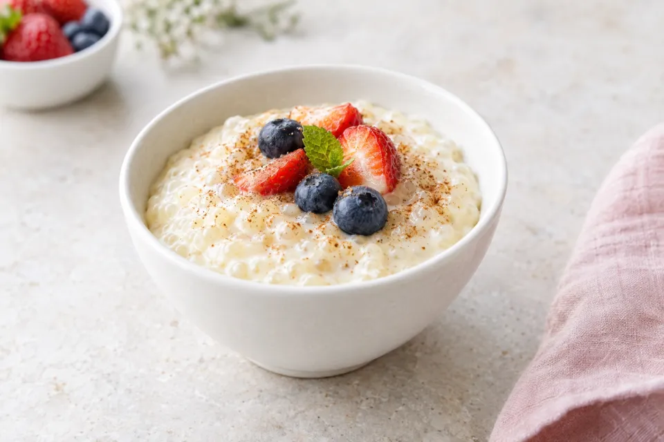 Homemade Tapioca Pudding