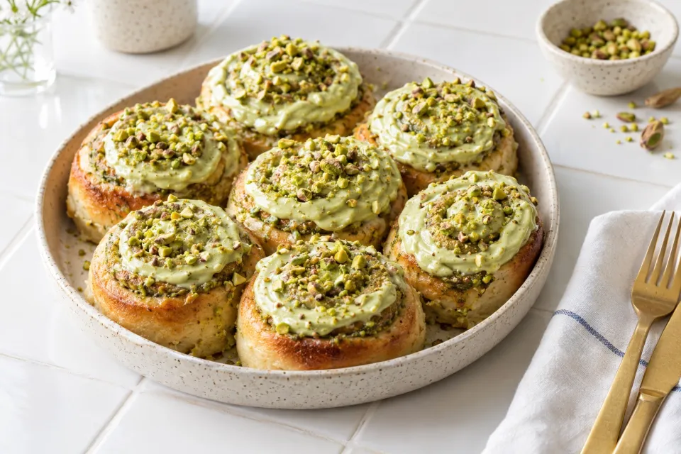 Pistachio Buns
