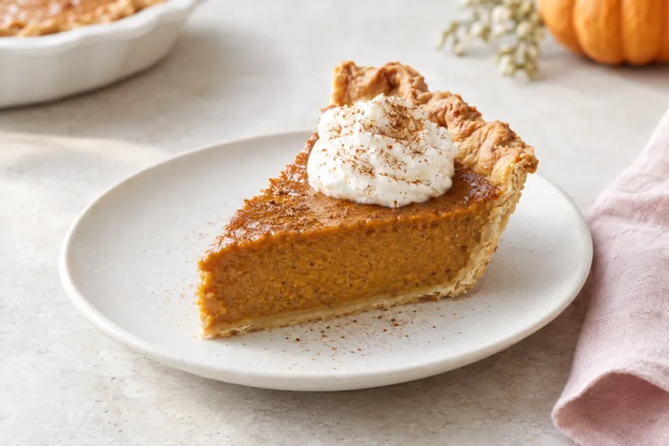 Bourbon Pumpkin Pie