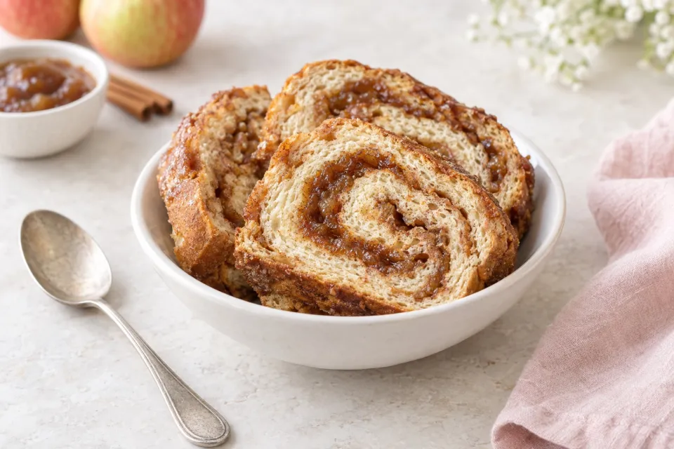 Apple Butter Swirl Bread