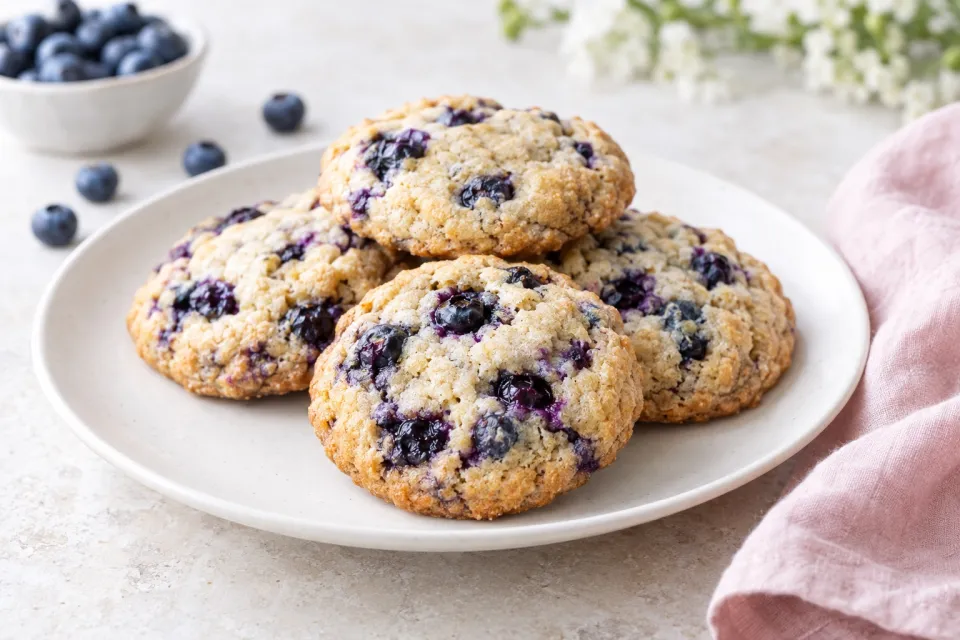 Best Blueberry Cookies