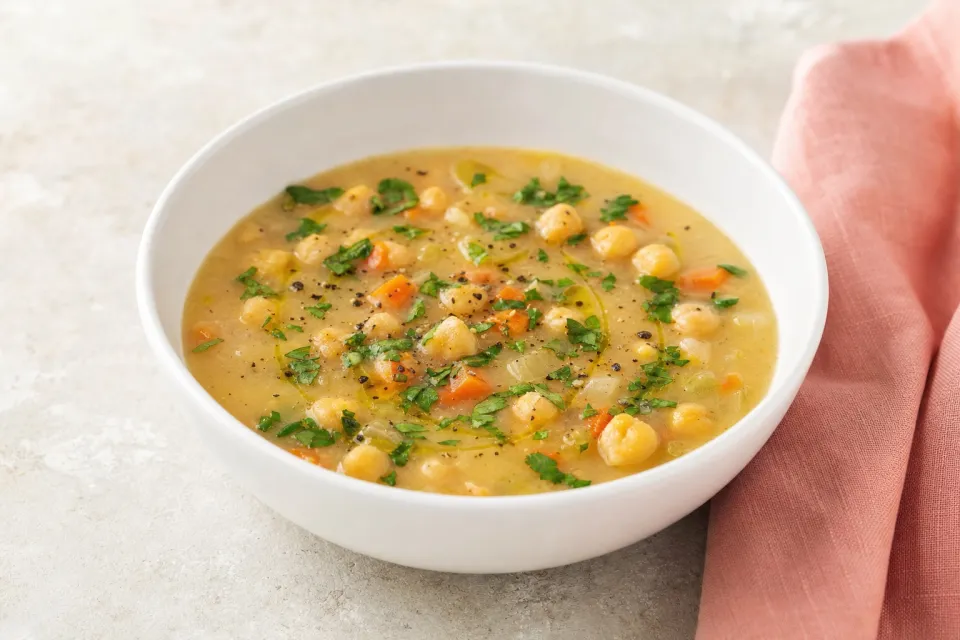 Chickpea Flour Soup from Provence