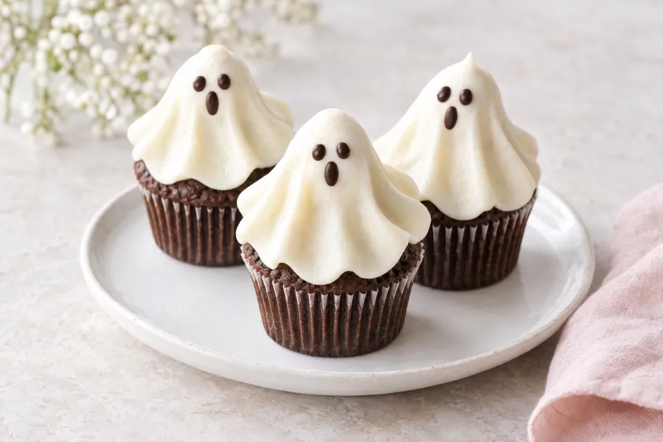 Ghostly Cupcakes