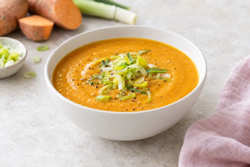 Sweet Potato Leek Soup