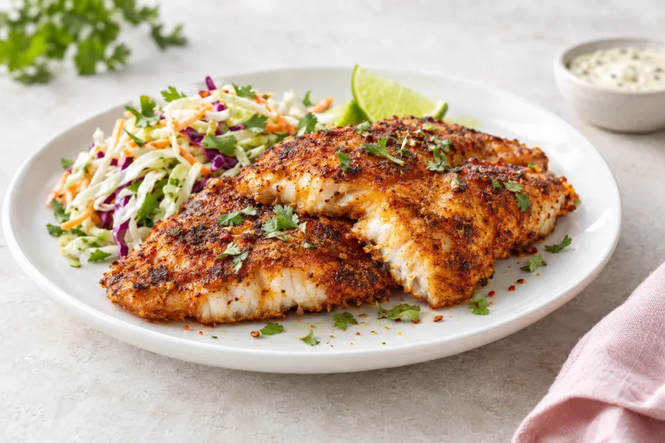 Smoking Hot Chipotle Fried Fish