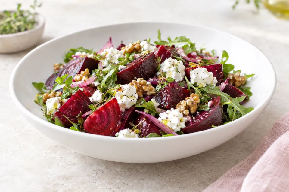 Beet Salad with Goat Cheese