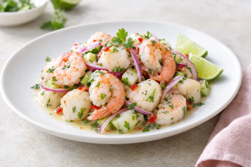 Shrimp and Scallop Ceviche