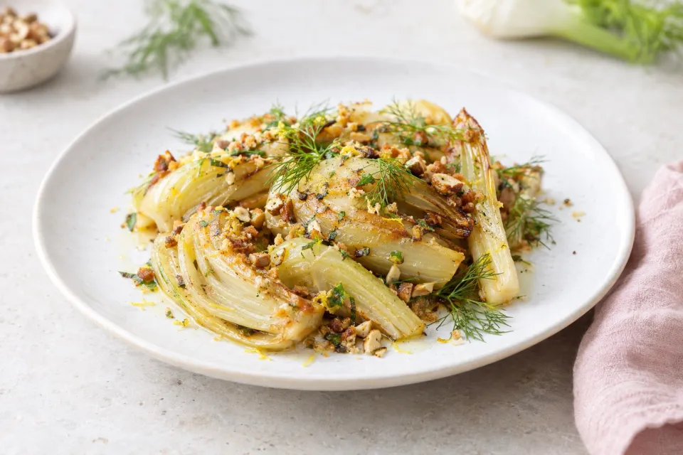 Braised Fennel Crunch