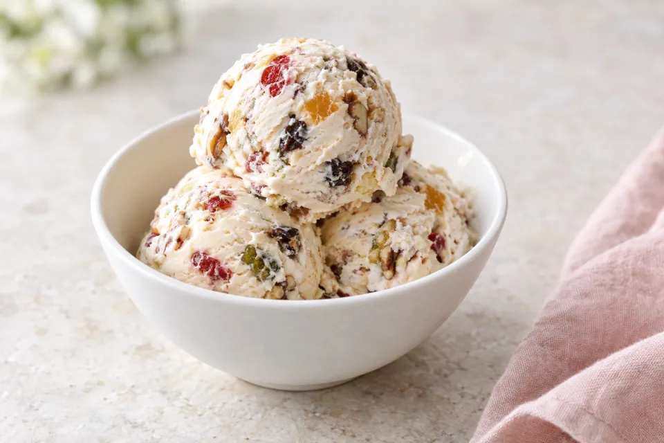 Fruitcake Ice Cream