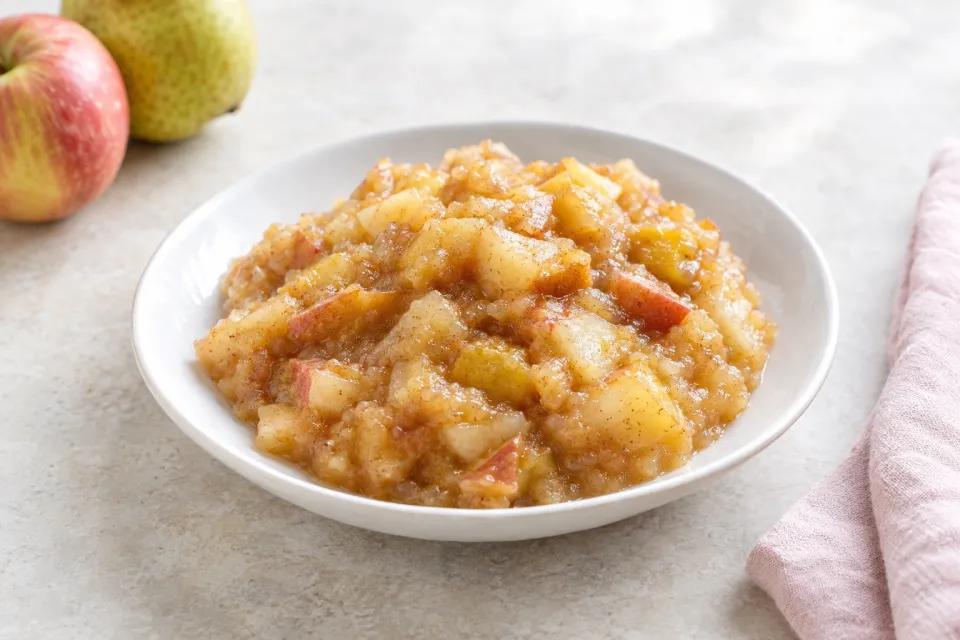 Chunky Pear Applesauce