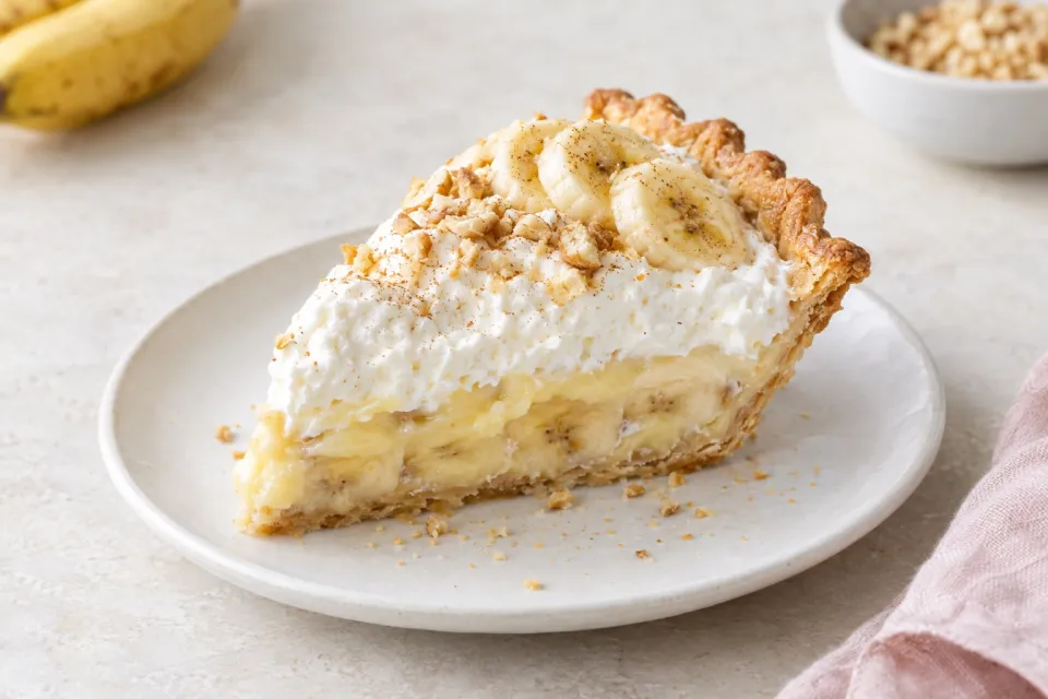 Banana Pastis Pie