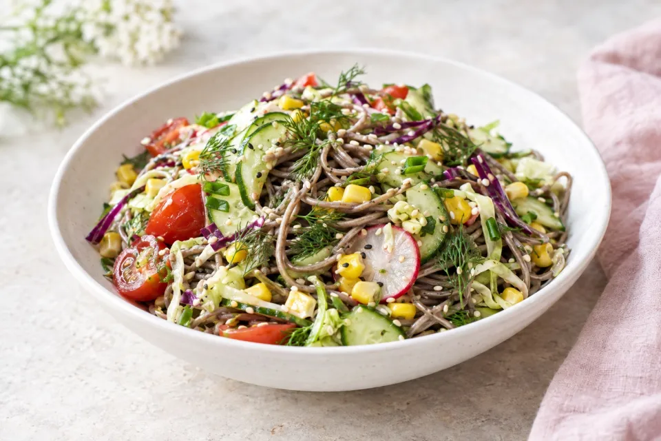 Polish Summer Soba Salad