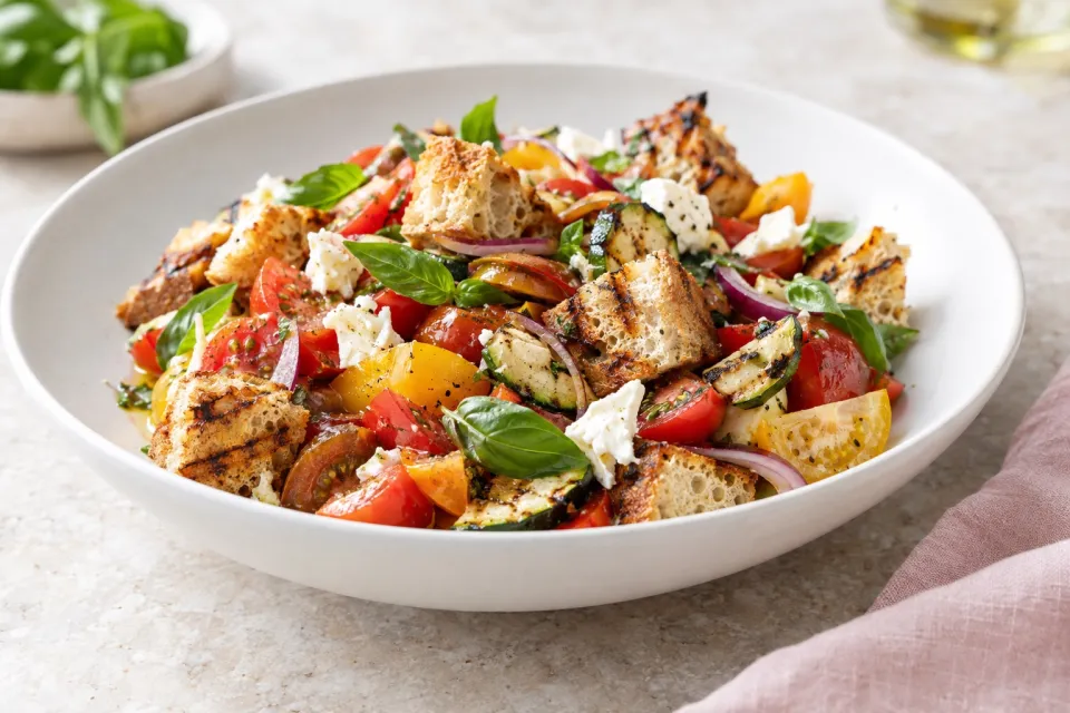 Grilled Panzanella Salad