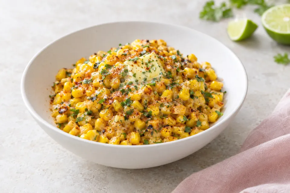 Corn with Chili Lime Butter