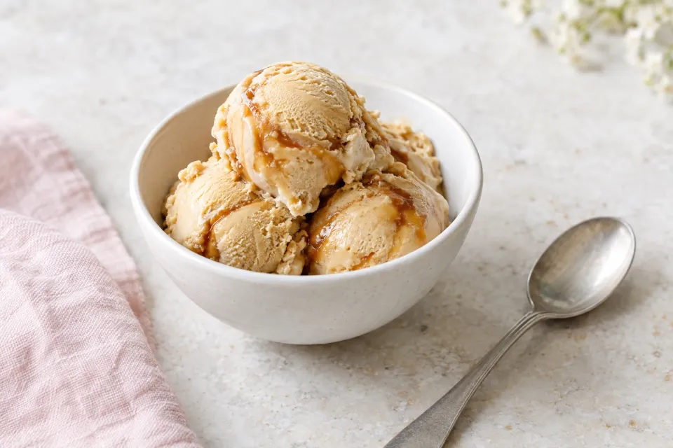 Duck Fat Caramel Soy Sauce Ice Cream