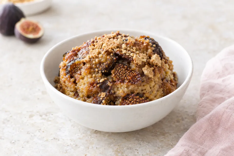Graham Cracker Figgy Pudding