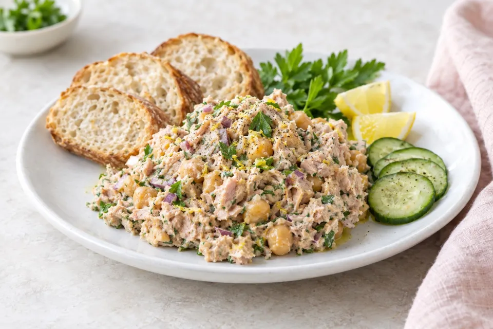 Tuna-Chickpea Spread