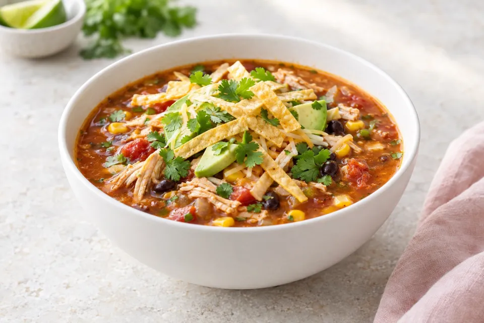 Turkey Tortilla Soup