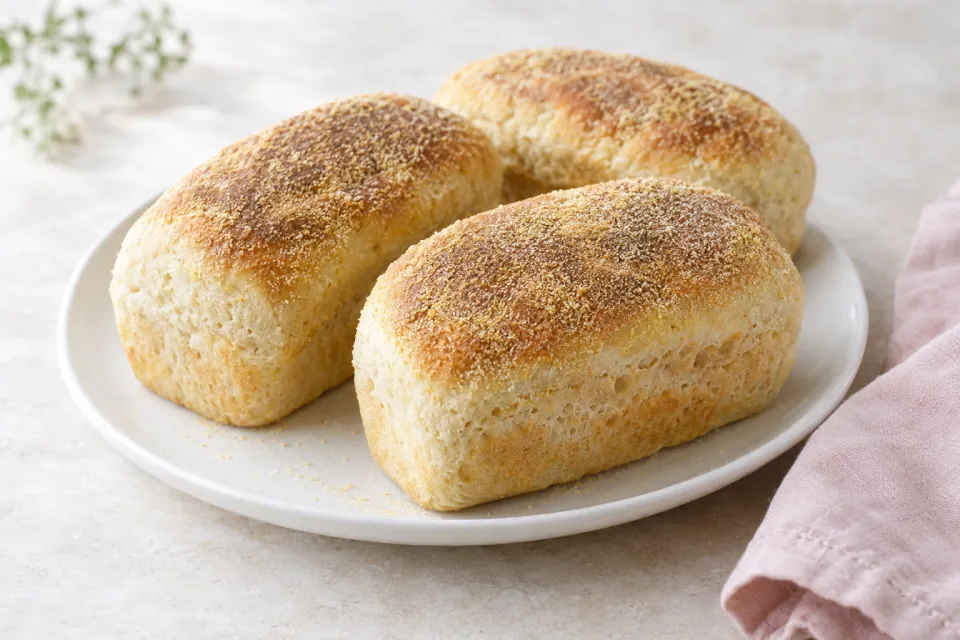 Kneadlessly Simple's English Muffin Loaves